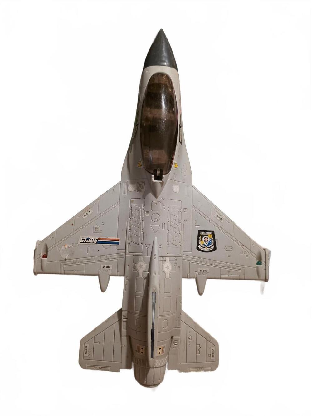 Vintage G.I. Joe Fighter Jet Toy with Landing Gear